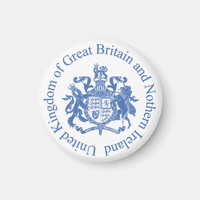 UK coat of arms Magnet (Front)