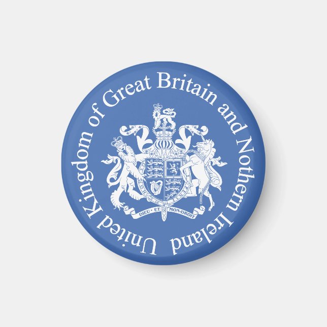 UK coat of arms Magnet (Front)