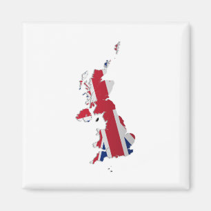 UK & Crown Dependencies Flag Map_2 Magnet