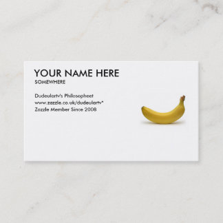 UK Customise Your Card Banana UK
