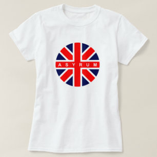 UK flag. asyrum. T-Shirt