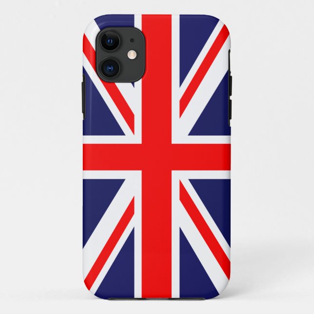 UK Flag Case-Mate iPhone Case (Back)