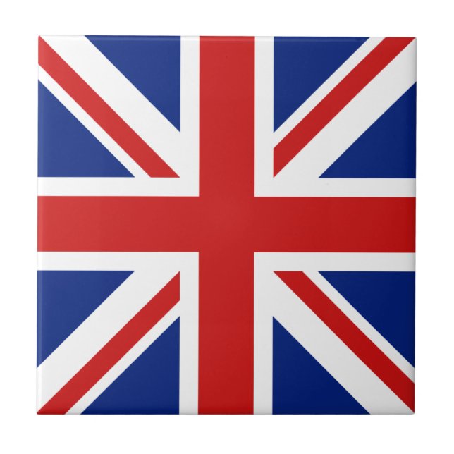 UK Flag Ceramic Tile (Front)