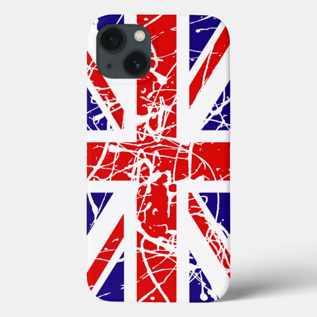 UK Flag iPhone Case (Back)