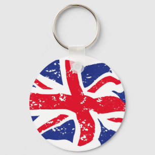 UK Flag Key Ring
