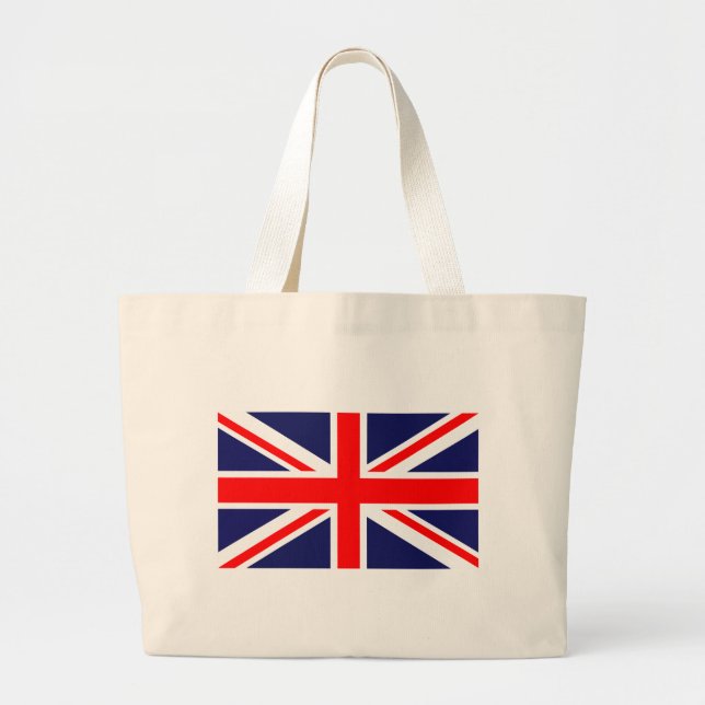 UK Flag Large Tote Bag (Front)