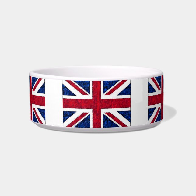 UK FLAG Pet Bowl (Front)