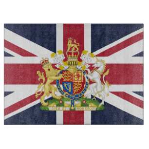 UK flag phone case Cutting Board