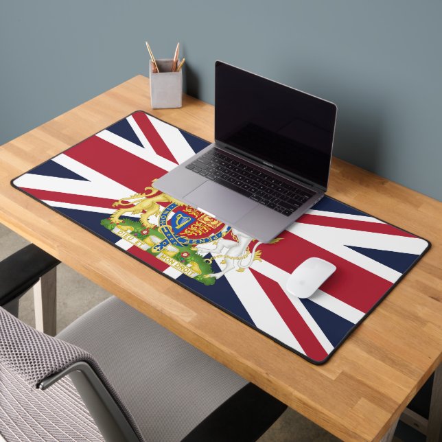 UK flag phone case Desk Mat (Office 2)