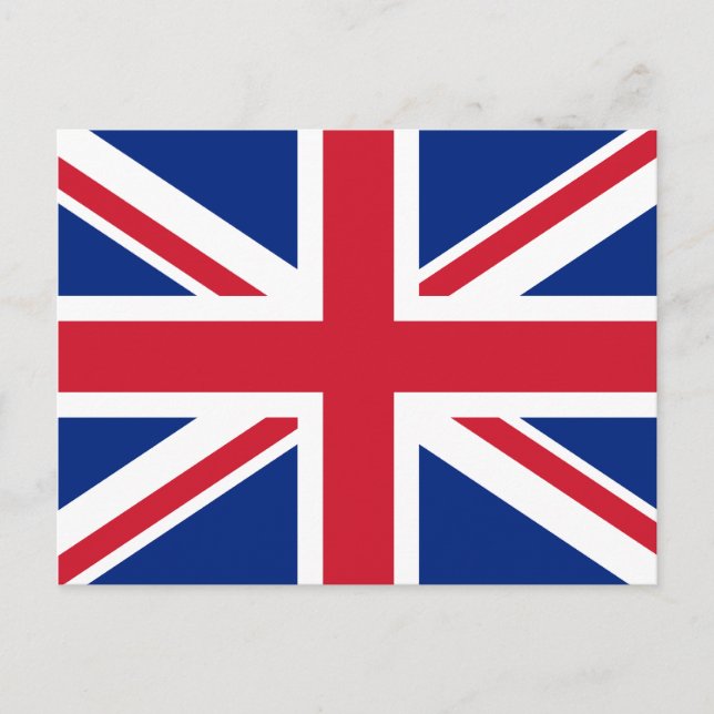 UK Flag Postcard (Front)