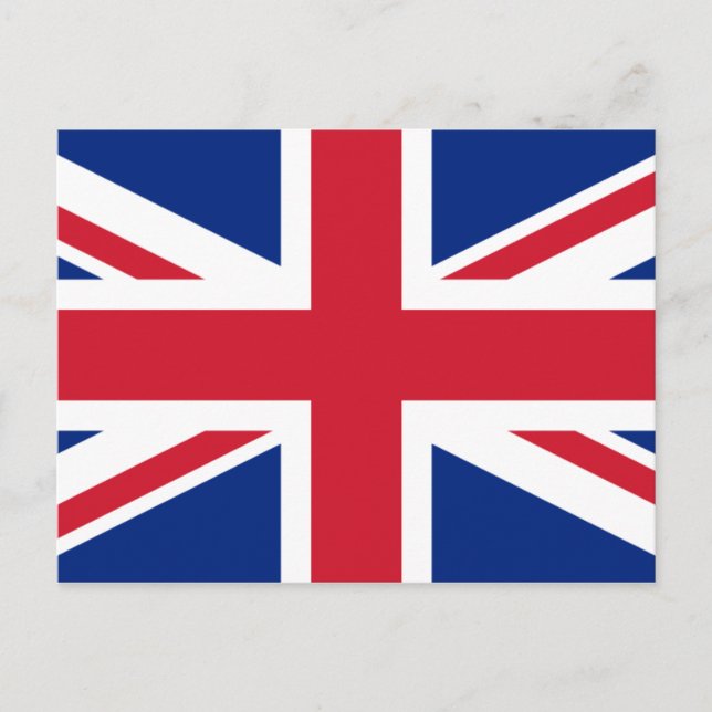 UK Flag Postcard (Front)