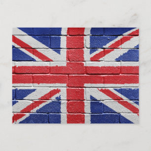 UK Flag Postcard