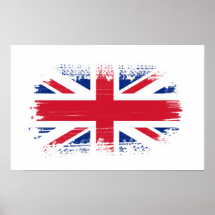 UK flag Poster