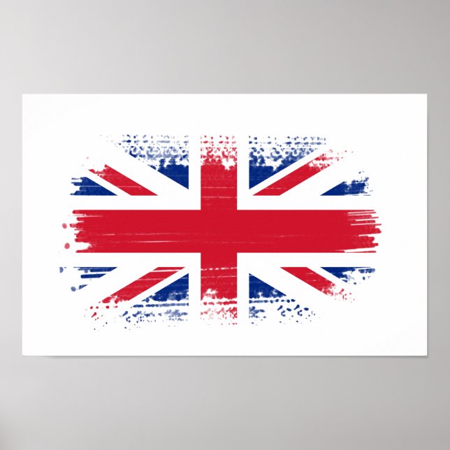UK flag  Poster (Front)