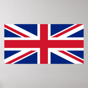 UK Flag Poster