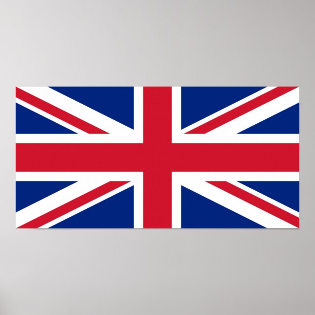 UK Flag Poster (Front)
