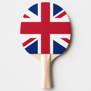 UK Flag Pride Ping Pong Paddle