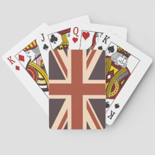 UK Flag - Retro Playing Cards