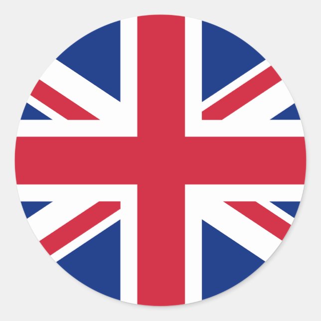 UK Flag Sticker (Front)