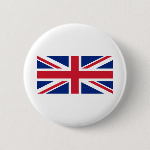 UK Flag Union Jack 6 Cm Round Badge