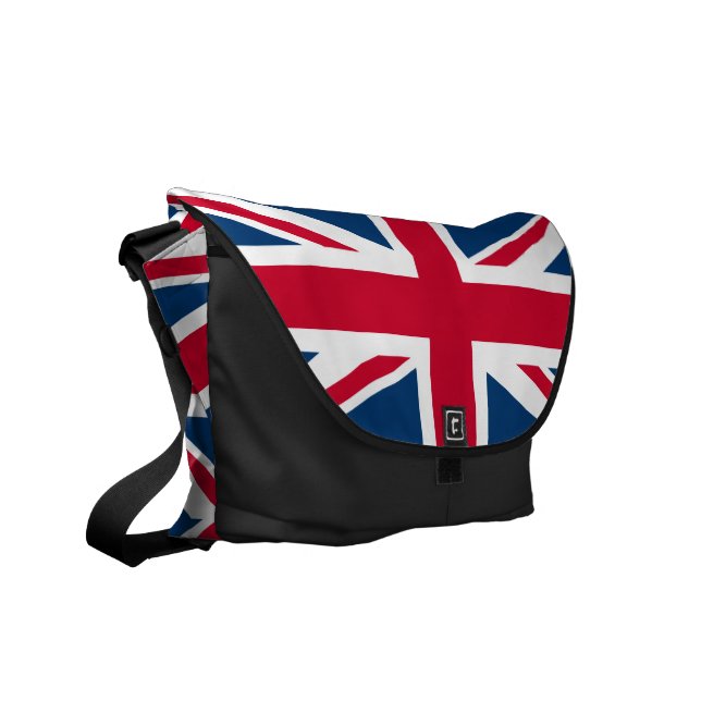 UK Flag Union Jack messenger bag (Front Left)