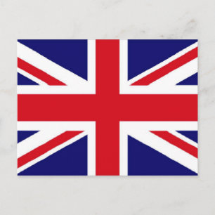 UK flag Union Jack Postcard