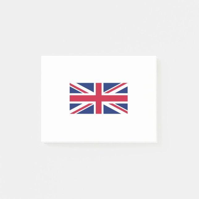 Uk Flag-United Kingdom-England-Union Jack Post-it Notes (Front)