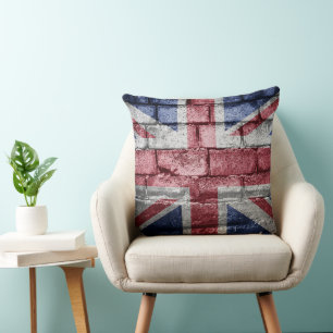 UK flag wall Cushion