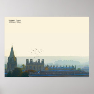 UK landmark images poster