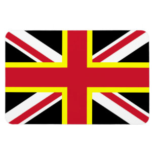 UK Magnet - Four Crosses Flag