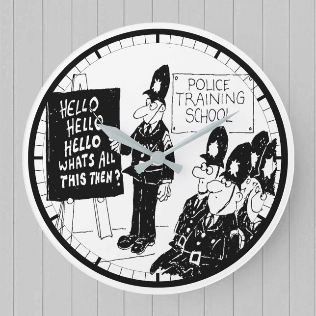UK Police Training School Large Clock (Creator Uploaded)