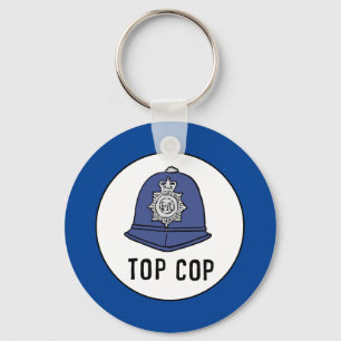 UK Policeman or Police Constable Key Ring