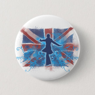 UK Punk 6 Cm Round Badge