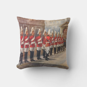 UK Queen's Life Guards Cushion
