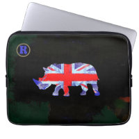 uk rhino animal art