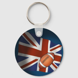 UK Rugby Key Ring