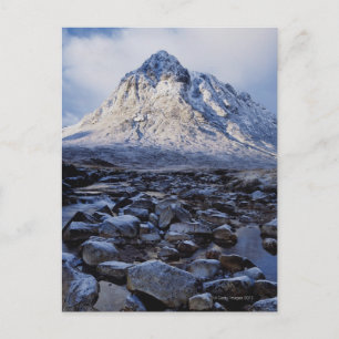 UK,Scotland,Highlands,Buchaille Etive Mor Postcard