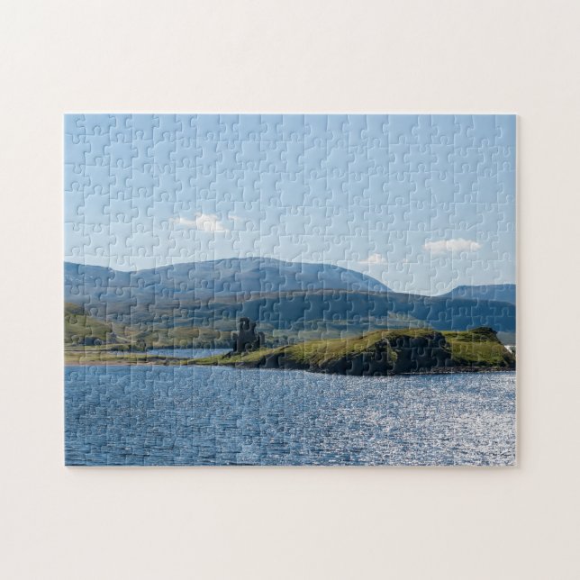 UK, Scotland - Ruined castle Jigsaw Puzzle (Horizontal)