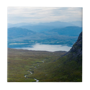 UK, Scotland - Scottish Highlands landscape Ceramic Tile