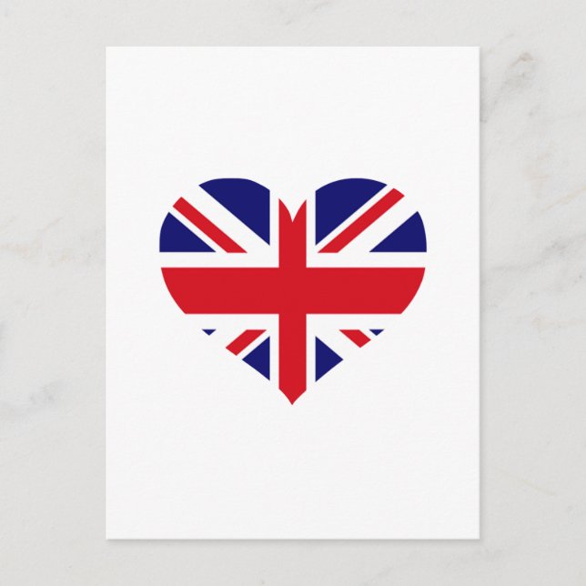 UK Union Jack Postcard (Front)