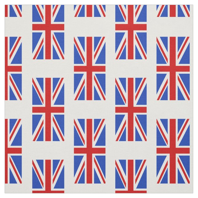 Uk United Kingdom Flag Fabric (Swatch)