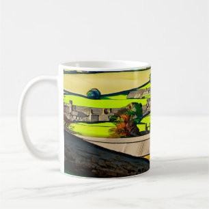 uk village scene coffee mug