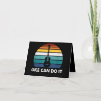 Uke Can Do It Funny Ukulele Player Guitar Gift