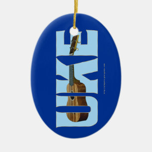 UKE CERAMIC TREE DECORATION
