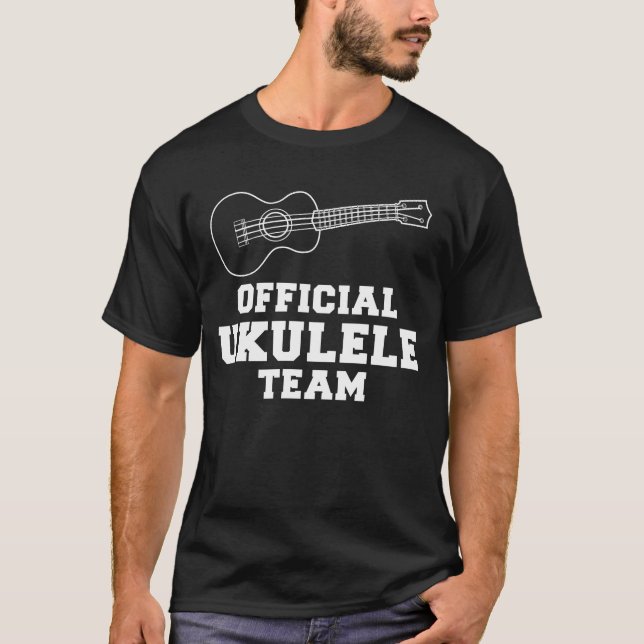 Uke & Chuckles - Official Ukulele Team Tee: Strumm T-Shirt (Front)