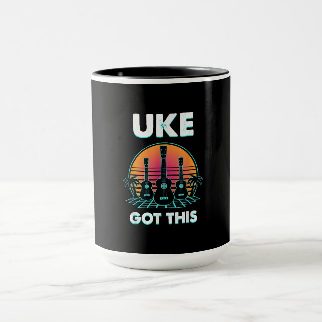 Uke Got This Funny Ukulele Player Guitar Musician Mug (Center)