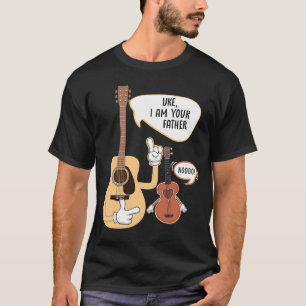 Uke I Am Your Father Music  Ukulele Guitar Player T-Shirt
