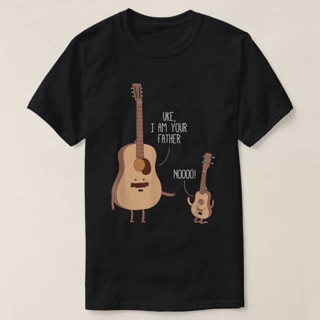 Uke, I Am Your Father T-Shirt (Design Front)