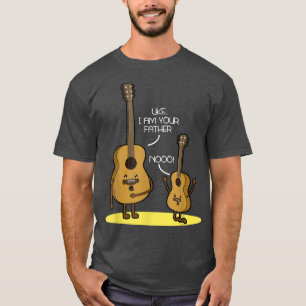 Uke I Am Your Father Ukulele Funny Guitar Music T-Shirt