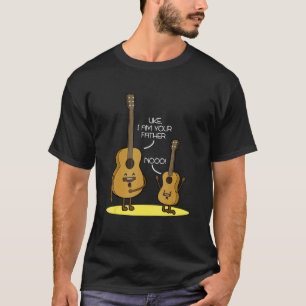 Uke I Am Your Father Ukulele  Guitar Music T-Shirt